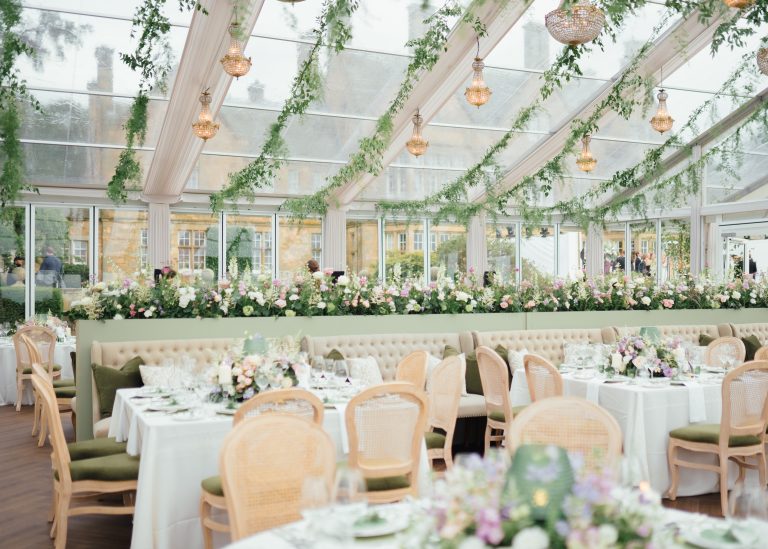 luxury marquee wedding