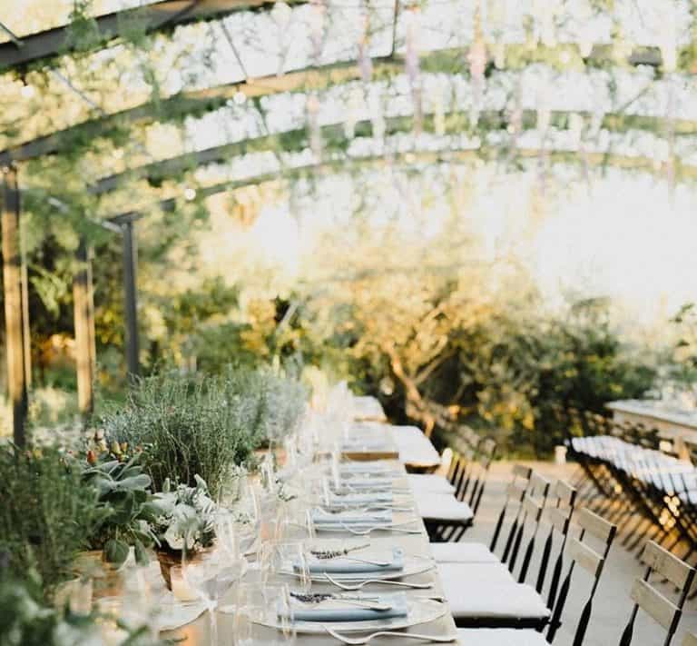 Destination Wedding Planner – long table